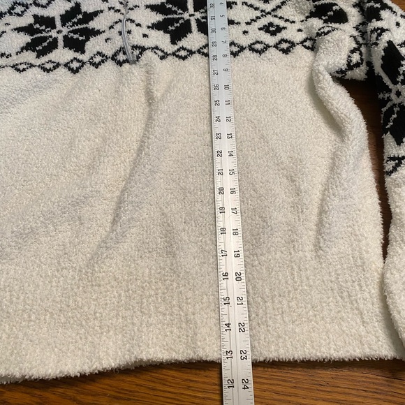 Time & Tru Fuzzy half zip sweater- size xxl - Picture 4 of 8